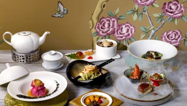 tea-infused six-course degustation menu