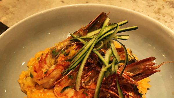 Tiger Red Prawns Risotto