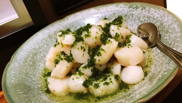 Fresh Scallops in Minced Sichuan pepper Sauce