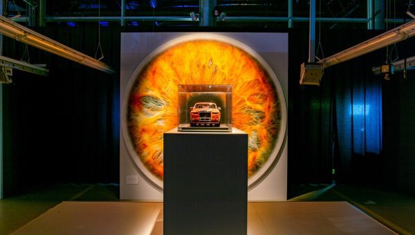 1 to 8 scale model of Rolls-Royce and Marc Quinn Phantom auction prize