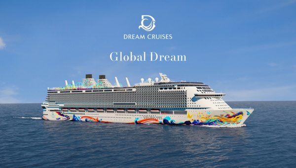 Genting Cruise Lines Unveils Newest Cruise Fleet Global Dream Global Dream Hull Art Rendition