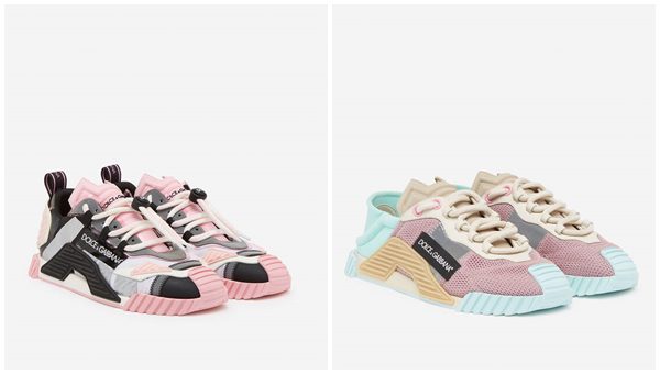 dolce and gabbana sneakers pink