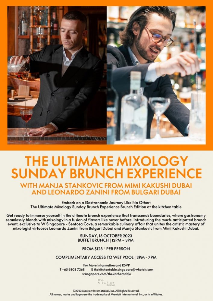 The Ultimate Mixology Sunday Brunch Experience