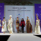 World Gourmet Summit, Hearts on Fire- Bhavana Sadhwani (NAFA) with her Models for Edible Fashion Show