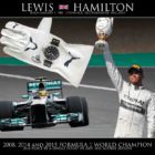 CHARITY AUCTION - SIGNED RACING GLOVE BY 3 TIME F1 WORLD CHAMPION LEWIS HAMILTON