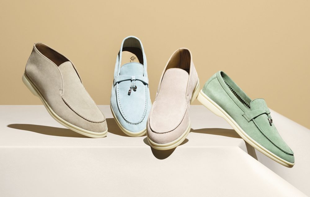 Loro Piana Spring/Summer 2019 White Sole Shoes | Luxe Society