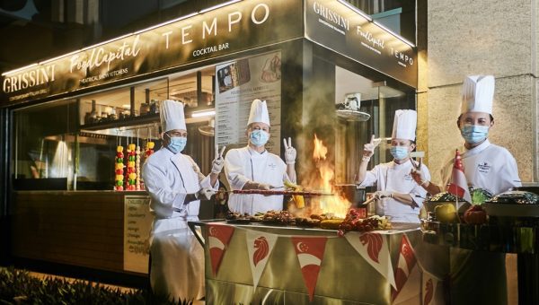 Grand Copthorne Waterfront Hotel Chefs in celebrating National Day