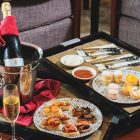 Mahjong & Food Platter