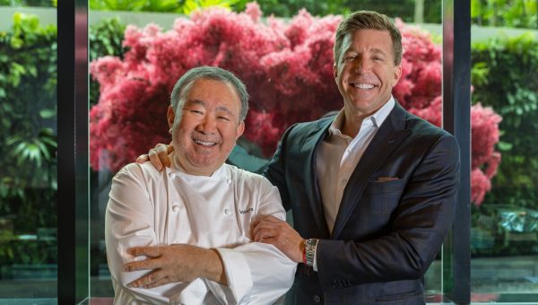 Chef Tetsuya and John Kunkel