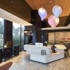 The Reception, along with a network of shared space, is designed to foster interaction and community