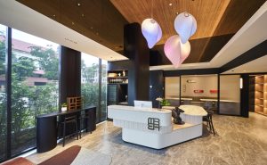 The Reception, along with a network of shared space, is designed to foster interaction and community