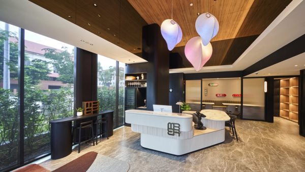 The Reception, along with a network of shared space, is designed to foster interaction and community